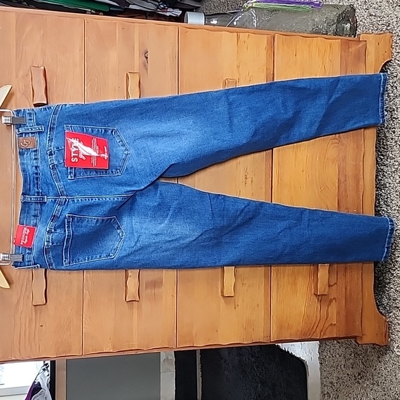 GOGO Jeans: High Rise Ankle Stretch Jeans, Medium Wash, size 9/29 - Picture 6 of 9